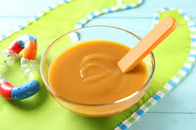 It is very common to give young children under the age of one blueberry in the form of a puree. Making Your Own Baby Food Happy Family Organics