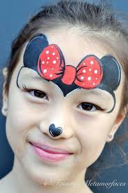 Black, canary yellow (apple barrel), white (nicole's craft s. 27 Mickey And Minnie Etc Face Painting Ideas Face Painting Face Painting Designs Kids Face Paint