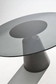 Rock Table Verre Design Table A Manger Contemporaine Mobilier Contemporain