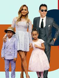 Jennifer lopez looked very beautiful and adorable in her teenage years. Jennifer Lopez Marc Anthony S Best Family Photos With Emme Max Sheknows