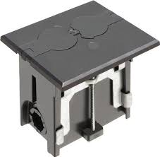 Amazon Com Arlington Flbaf101br 1 Adjustable Floor Box Kit With Outlet And Flip Plate For Installed Floors 1 Ga Floor Boxes Floor Outlets Flooring