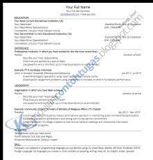 Contoh Cv Beasiswa 5000 Riwayat Hidup Desain Cv Kerja