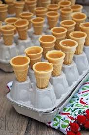 Mini Cornets A L Erable Candy Desserts Maple Desserts Cone Dessert