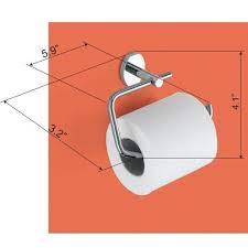 A toilet paper holder includes several parts: Gedy By Nameeks Georgia Wall Mounted Toilet Paper Holder Walmart Com Walmart Com