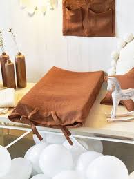 Baby Changing Table Pad Cover Pure Linen Nursery Baby Organic Nursery Change Pad Cover Baby Boy Nursery Linen Nursery Natural Baby Room Changing Table Pad Cover Baby Changing Tables Baby Changing