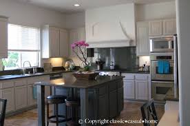painted kitchen cabinets before and