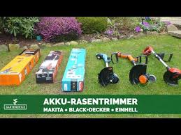 Sign up for a myblack+decker account for quick and easy access to saved products, projects plus, the batteries work with all the 20v max* black+decker products you already own. Akku Rasentrimmer Test 3 Gerate Im Test Makita Black Decker Einhell Youtube
