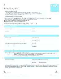 There was no payment in any form for this vehicle. Fillable Online Bupa Claim Form Fax Email Print Pdffiller