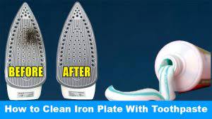 How To Clean Iron Plate With Toothpaste - A Blog To Home