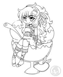 These starbucks coloring pages to print will make everyone not just kids who love coffee will get excited to do coloring activity. Chibis Free Chibi Coloring Pages Yampuff S Stuff