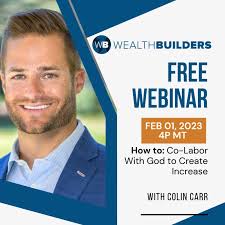 Profit and increase are God's ideas. They are principles embedded in  humanity's original mandate to “be fruitful and multiply.” Colin Carr has  committed to the process of co-laboring with God to… |