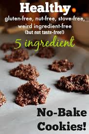 Healthy Gluten Free Nut Free No Heat No Bake Cookies The Creek Line House Recipes Healthy Sweets Healthy Snacks