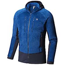 Mountain Hardwear M Monkey Man Grid Ii Hooded Jacket Nightfall Blue