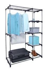 Lt Ul Gt Lt Li Gt Features 2 Hanging Rods And 4 Open Shelves Lt X2f Li Gt Lt Li Gt Easy To Assemb Shoe Rack Closet Shoe Rack For Home Wardrobe Storage
