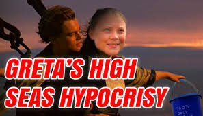 A little humor this tuesday to feed environmental awareness. Greta S Titanic Hypocrisy Guido Fawkes