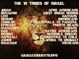 12 Tribes Chart Non Negro Challenge Bastards Not Israel