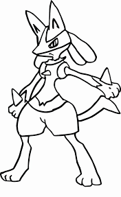 Though it is similar in appearance to riolu, lucario has some notable differences. Mega Lucario Coloring Page Inspirational Lucario Pokemon Coloring Pages Pokemon Coloring Pokemon Coloring Pages Pikachu Coloring Page