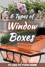 Black/bronze plastic window box plants look beautiful in the 15 in. 6 Types Of Window Boxes To Add To Your Home Garden Tabs