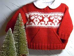 Knit aran sweaters, lace sweaters, cabled sweaters, fair isle sweaters, easy sweater patterns and more! 10 Christmas Sweater Knitting Patterns Lovecrafts Baby Sweater Knitting Pattern Christmas Sweaters Jumper Knitting Pattern