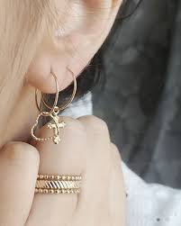 Petites Creoles Cassandre Ampersand Shop Boucle D Oreille Petite Creole Boucles