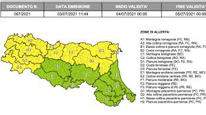 Allerta Meteo Gialla Forti Temporali E Forse Grandine Sulla Pianura Della Provincia Di Parma