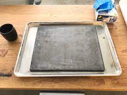 Smooth sides if there is a sharp edge Kane On Twitter Diy Baking Steel Looking Pretty Good