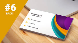 Some people hold on to every bit of paper they receive, amassing a paper mountain, while others are far more ruthless and recycle things at the first opportunity. 6 How To Design Business Cards In Photoshop Cs6 Colorful 3d Back Youtube