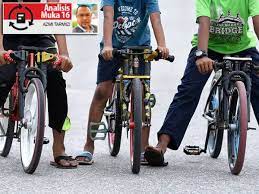 Untuk video kalini aku buat satu kelainan. Basikal Lajak Dan Kreativiti Anak Muda