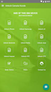 Just so you know · you can get your phone unlocked right away, if you're buying a phone outright from us · we don't unlock phones from other carriers, so make . Factory Imei Unlock Phone On Canada Koodo Network Apps On Google Play