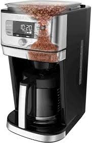 Another important section of using cuisinart coffee maker is brewing. Cuisinart Burr Grind Brew 12 Cup Coffee Maker Black Stainless Dgb 800 Best Buy