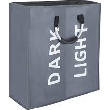 Maybe you would like to learn more about one of these? Double Laundry Bag Large Foldable Laundry Basket Collapisable Laundry Hamper Folding Washing Storage Bin Dark Grey Walmart Canada
