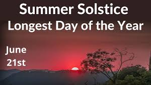 The june solstice will occur on sunday, june 20, 2021 at 11:32 p.m. Longest Day Of The Year Summer Solstice 2021 June Solstice June 21st Tropical Dakshinayana Youtube