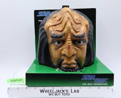 Klingon Head Talking Lunch Box Star Trek Next Generation 1993 Pam & Frank  Inc.