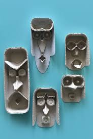 These Are Just The Coolest Funny Faces Made Just From Egg Cartons Check Out The Mini Mad Things Craft Blog For Lo Egg Carton Crafts For Kids Egg Carton Crafts
