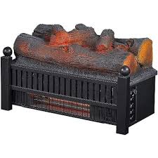 The brick background even has natural soot marks, making it look even more authentic. Duraflame 20 In Juniper Infrared Electric Fireplace Log Set W Crackling Sound Dfi041aru 2 Target