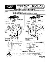 They light reliably and automatically relight when the burner's flame is accidentally extinguished. Jenn Air Jgc9536adb 36 Gas Cooktop Installation Manual Pdf Download Manualslib