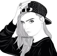 Dessin Grunge Tumblr First Set On Famin Com Dessin Fille Dessin Noir Et Blanc Dessin De Fille