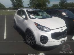 The 2017 kia sportage received four stars, out of five, in the frontal crash test and the rollover crash. Kia Sportage Ex 2017 White 2 4l Vin Kndpncac6h7034232 Free Car History
