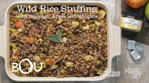Is drinking a crisp apple by angry orchard cider company at price chopper. Wild Rice Stuffing Bou Video