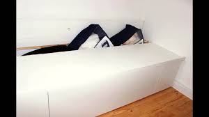 Ikea Hack Bed Seng Bygget Af Ikea Kokkenskabe Ikea Kokkenskabe Ikea Hack Ikea
