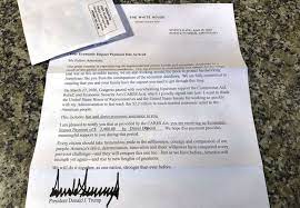 If you get this letter from the irs, it's legit. Americans Receiving Letters Signed By Trump Explaining Stimulus Checks Touting Coronavirus Response Abc News
