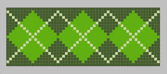 simple argyle intarsia pattern how to questions