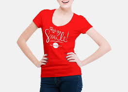 Download V Neck Women T Shirt Psd Mockup Free Download Deisgnhooks