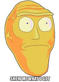 Image Result For Rick And Morty Giant Head Disqualified Identity Project Rick Morty Head Rick Morty Rick Morty Stickers