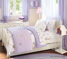 Practical purple bedroom for girls with lots of storage. Purple Teen Room