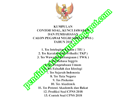 Maybe you would like to learn more about one of these? Kumpulan Contoh Soal Tes Cpns 2018 Beserta Pembahasan Dan Kunci Jawaban Home