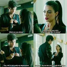 We Re Lightwoods We Break Noses And Accept The Consequences Instagram Photo By Shadowhuntersbase Shadowhunters Via Iconosquare Shadowhunters Shadowhunters Malec Cassandra Clare Books