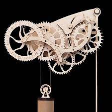 12 Gifts For Diyers And Makers Wooden Clock Kits Wooden Clock Plans Mechanical Clock