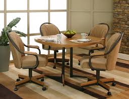 In this video amazing house and furniture ideas has title dinette set with caster chairs. Dining Set With Chairs