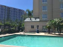 The great american grill at the hilton garden inn anaheim hotel has been recently renovated and now offers breakfast and dinner. Pool Picture Of Hilton Garden Inn Anaheim Garden Grove Tripadvisor